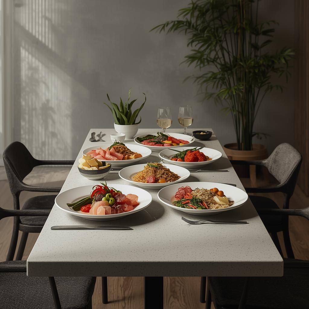 Moderne Erlebnisse am Tisch
